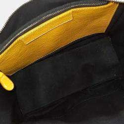 Pre Owned Balenciaga Leather Bazaar Small