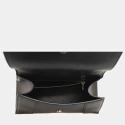 Pre Owned Balenciaga Leather Black Small Hourglass Bag