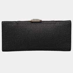 Pre Owned Balenciaga Leather Black Small Hourglass Bag