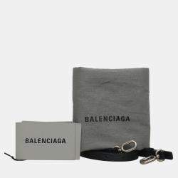 Pre Owned Balenciaga Leather Black Small Hourglass Bag