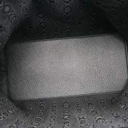 Pre Owned Balenciaga Black The Hacker Project Graffiti BB Supreme Tote