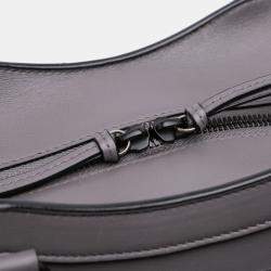 Pre Owned Balenciaga Grey Small Smooth Calfskin Motocross Neo Classic City Satchel