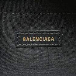 Pre Owned Balenciaga Monaco Black Calf Leather Camera Bag