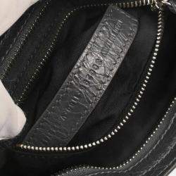 Pre Owned Balenciaga Gray Classic Mini City 2way Handbag