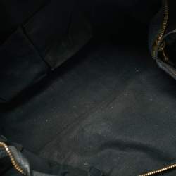 Pre Owned Balenciaga Navy Blue Leather RGH Classic City Bag