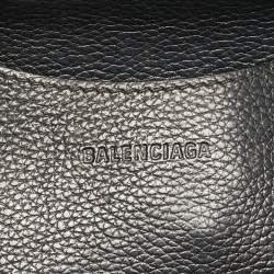 Pre Owned Balenciaga Black Leather Small Neo Classic Tote