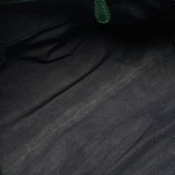 Pre Owned Balenciaga Green Leather GGH Part Time Bag
