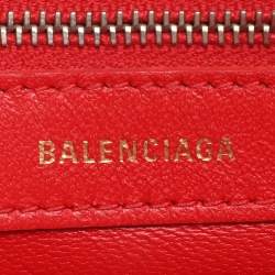 Pre Owned Balenciaga White Leather XXS Ville Satchel