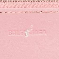 Pre Owned Balenciaga Pink Leather Small Gossip Shoulder Bag
