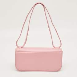 Pre Owned Balenciaga Pink Leather Small Gossip Shoulder Bag