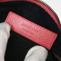 Pre Owned Balenciaga Pink Leather The Getaway Handbag