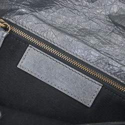 Pre Owned Balenciaga Gray Classic Envelope 2way Clutch