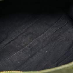 Pre Owned Balenciaga Green Leather GGH Motorcycle City Tote