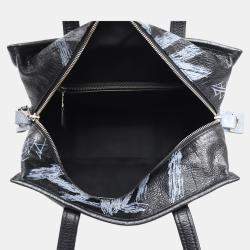 Pre Owned Graffiti Bazar Medium Shopping Tote