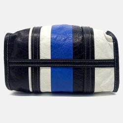 Pre Owned Balenciaga Multicolor Leather Bazaar Small