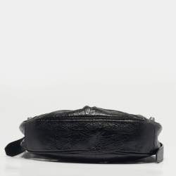 Pre Owned Balenciaga Black Leather XS Le Cagole Shoulder Bag