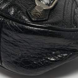Pre Owned Balenciaga Black Leather XS Le Cagole Shoulder Bag