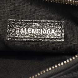 Pre Owned Balenciaga Black Leather XS Le Cagole Shoulder Bag