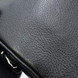 Pre Owned Balenciaga Everyday Cross Body Bag Black Leather