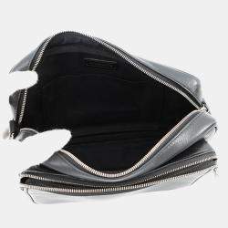 Pre Owned Balenciaga Everyday Cross Body Bag Black Leather