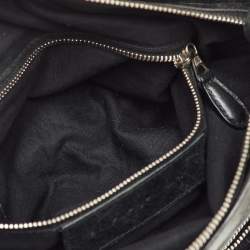 Pre Owned Balenciaga Black Leather Giant 12 First Bag