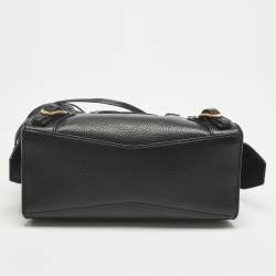Pre Owned Balenciaga Neo Classic City Mini Black Leather Tote