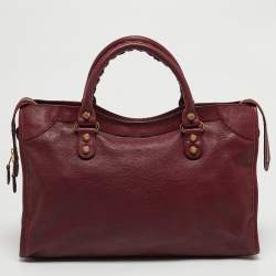 مملوكة مسبقًا Balenciaga GH Classic City Red Leather Bag