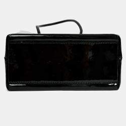 مملوكة مسبقًا حقيبة تسوق بالنسياجا إكس إكس صغير بشعار براءة اختراع سوداء مع حزام