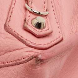 Pre Owned حقيبة يد توتس بالنسياغا بابييه A4 جلد وردي