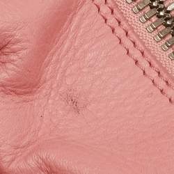 Pre Owned حقيبة يد توتس بالنسياغا بابييه A4 جلد وردي