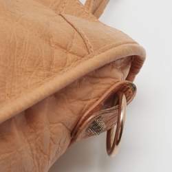 Pre Owned حقيبة بالنسياجا سيتي كلاسيك RGH جلد برتقالي