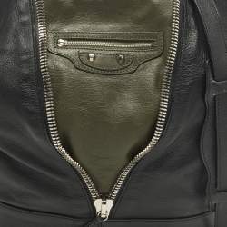 مملوكة مسبقًا حقيبة باكيت جلد أسود بالنسياجا بابلير دروب