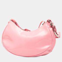 مملوكة مسبقًا Balenciaga Pink Patent Motocross Le Cagole XS