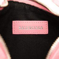 مملوكة مسبقًا Balenciaga Pink Patent Motocross Le Cagole XS