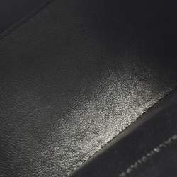 مملوكة مسبقًا Balenciaga  Hourglass XS Metallic Grey Croc Embossed Leather XS Top Handle Bag