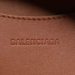 Pre Owned Balenciaga Neo Classic City Small Brown Leather Tote