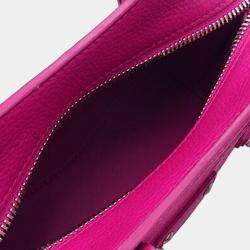 مملوكة مسبقًا Balenciaga Pink Nano Grained Calfskin Neo Classic City Satchel