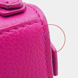 مملوكة مسبقًا Balenciaga Pink Nano Grained Calfskin Neo Classic City Satchel