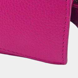 مملوكة مسبقًا Balenciaga Pink Nano Grained Calfskin Neo Classic City Satchel