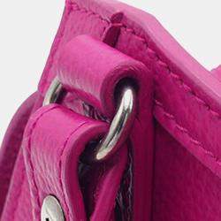 مملوكة مسبقًا Balenciaga Pink Nano Grained Calfskin Neo Classic City Satchel