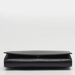 مملوكة مسبقًا Balenciaga Flap Black Leather Crossbody Bag