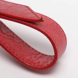 مملوكة مسبقًا Balenciaga Motorcycle City Mini Giant 12 Hardware Red Leather Tote