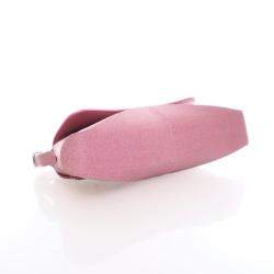 Pre Owned Balenciaga XX Pink Fabric Glitter  Flap