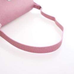 Pre Owned Balenciaga XX Pink Fabric Glitter  Flap