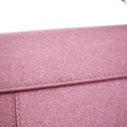 Pre Owned Balenciaga XX Pink Fabric Glitter  Flap