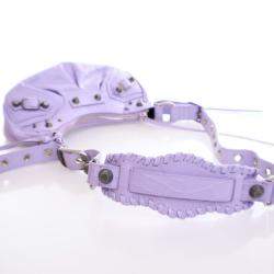 مملوكة مسبقًا حقيبة لو كاجول صغيرة جدًا بنقشة جلد التمساح البنفسجي بالنسياغا