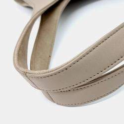 Pre Owned Balenciaga Beige Leather Mary-Kate Medium Tote Bag