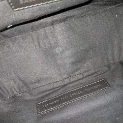 Pre Owned حقيبة بالنسياجا لو كارجو جلد أسود صغيرة