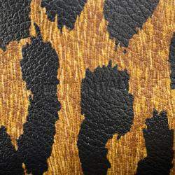 مملوكة مسبقًا Balenciaga Paper Leopard Pattern Brown Leather Size Mini