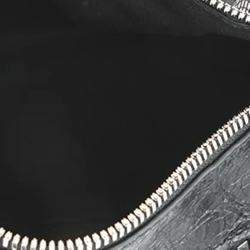 مملوكة مسبقًا حقيبة كتف لو كاجول سوداء أسطوانية جلد بالنسياغا